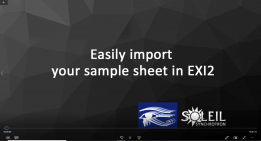 Video tutoriel EXI2 : comment importer votre fichier tutoriel Exi2